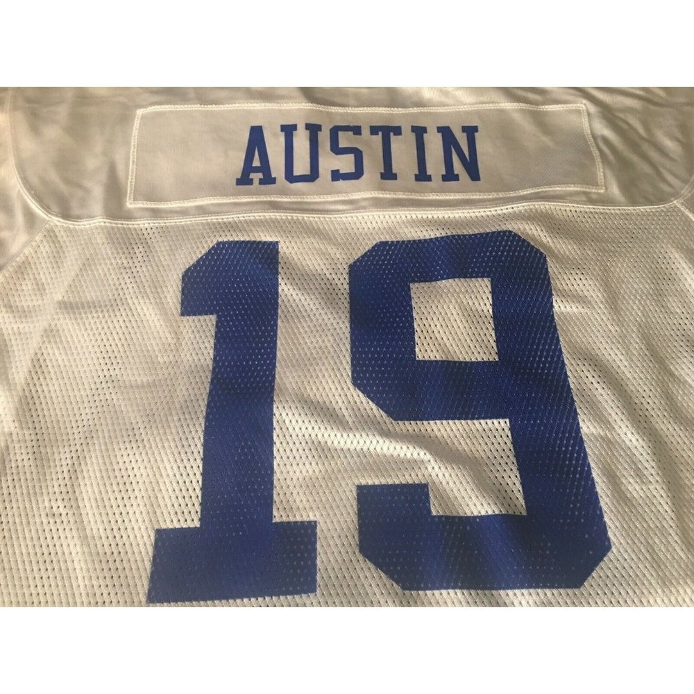 REEBOK ON FIELD-19 MILES AUSTIN Men’s Sz‎ XL DALLAS COWBOYS JERSEY WHITE